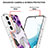 Coque Silicone Motif Fantaisie Souple Couleur Unie Etui Housse Y10B pour Samsung Galaxy S22 Plus 5G Petit