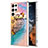 Coque Silicone Motif Fantaisie Souple Couleur Unie Etui Housse Y10B pour Samsung Galaxy S22 Ultra 5G Colorful
