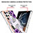 Coque Silicone Motif Fantaisie Souple Couleur Unie Etui Housse Y10B pour Samsung Galaxy S23 Ultra 5G Petit