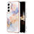 Coque Silicone Motif Fantaisie Souple Couleur Unie Etui Housse Y10B pour Samsung Galaxy S24 5G Rose