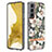 Coque Silicone Motif Fantaisie Souple Couleur Unie Etui Housse Y12B pour Samsung Galaxy S21 5G Blanc