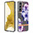 Coque Silicone Motif Fantaisie Souple Couleur Unie Etui Housse Y12B pour Samsung Galaxy S21 5G Petit