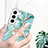 Coque Silicone Motif Fantaisie Souple Couleur Unie Etui Housse Y13B pour Samsung Galaxy S21 5G Petit