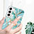 Coque Silicone Motif Fantaisie Souple Couleur Unie Etui Housse Y13B pour Samsung Galaxy S22 Plus 5G Petit
