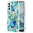 Coque Silicone Motif Fantaisie Souple Couleur Unie Etui Housse Y13B pour Samsung Galaxy S23 5G Petit