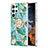 Coque Silicone Motif Fantaisie Souple Couleur Unie Etui Housse Y14B pour Samsung Galaxy S21 Ultra 5G Petit