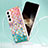 Coque Silicone Motif Fantaisie Souple Couleur Unie Etui Housse Y15B pour Samsung Galaxy S24 5G Petit