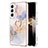 Coque Silicone Motif Fantaisie Souple Couleur Unie Etui Housse Y15B pour Samsung Galaxy S24 Plus 5G Petit