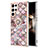 Coque Silicone Motif Fantaisie Souple Couleur Unie Etui Housse Y15B pour Samsung Galaxy S24 Ultra 5G Petit