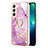 Coque Silicone Motif Fantaisie Souple Couleur Unie Etui Housse Y16B pour Samsung Galaxy S21 5G Petit