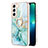 Coque Silicone Motif Fantaisie Souple Couleur Unie Etui Housse Y16B pour Samsung Galaxy S21 5G Petit