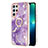 Coque Silicone Motif Fantaisie Souple Couleur Unie Etui Housse Y16B pour Samsung Galaxy S21 Ultra 5G Petit