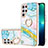 Coque Silicone Motif Fantaisie Souple Couleur Unie Etui Housse Y16B pour Samsung Galaxy S22 Ultra 5G Mixte