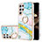 Coque Silicone Motif Fantaisie Souple Couleur Unie Etui Housse Y16B pour Samsung Galaxy S24 Ultra 5G Mixte