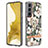 Coque Silicone Motif Fantaisie Souple Couleur Unie Etui Housse Y17B pour Samsung Galaxy S21 5G Blanc