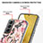 Coque Silicone Motif Fantaisie Souple Couleur Unie Etui Housse Y17B pour Samsung Galaxy S21 5G Petit