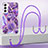 Coque Silicone Motif Fantaisie Souple Couleur Unie Etui Housse Y18B pour Samsung Galaxy S21 5G Petit