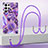 Coque Silicone Motif Fantaisie Souple Couleur Unie Etui Housse Y18B pour Samsung Galaxy S21 Ultra 5G Petit