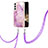 Coque Silicone Motif Fantaisie Souple Couleur Unie Etui Housse Y21B pour Samsung Galaxy S24 5G Violet Clair