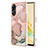 Coque Silicone Motif Fantaisie Souple Couleur Unie Etui Housse YB1 pour Oppo Reno8 T 4G Petit