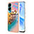 Coque Silicone Motif Fantaisie Souple Couleur Unie Etui Housse YB3 pour Huawei Honor 90 Lite 5G Mixte