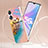 Coque Silicone Motif Fantaisie Souple Couleur Unie Etui Housse YB3 pour Oppo A58 5G Petit