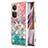 Coque Silicone Motif Fantaisie Souple Couleur Unie Etui Housse YB3 pour Oppo Reno10 5G Colorful