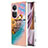 Coque Silicone Motif Fantaisie Souple Couleur Unie Etui Housse YB3 pour Oppo Reno10 5G Mixte