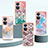 Coque Silicone Motif Fantaisie Souple Couleur Unie Etui Housse YB3 pour Oppo Reno10 5G Petit