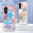 Coque Silicone Motif Fantaisie Souple Couleur Unie Etui Housse YB3 pour Oppo Reno8 T 4G Petit