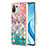 Coque Silicone Motif Fantaisie Souple Couleur Unie Etui Housse YB3 pour Xiaomi Mi 11 Lite 4G Colorful