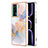 Coque Silicone Motif Fantaisie Souple Couleur Unie Etui Housse YB3 pour Xiaomi Redmi K60 5G Violet Clair