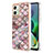 Coque Silicone Motif Fantaisie Souple Couleur Unie Etui Housse YB4 pour Motorola Moto G54 5G Petit