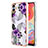 Coque Silicone Motif Fantaisie Souple Couleur Unie Etui Housse YB4 pour Samsung Galaxy A04 4G Petit