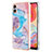 Coque Silicone Motif Fantaisie Souple Couleur Unie Etui Housse YB4 pour Samsung Galaxy F04 Petit