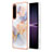 Coque Silicone Motif Fantaisie Souple Couleur Unie Etui Housse YB4 pour Sony Xperia 1 IV Petit