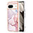 Coque Silicone Motif Fantaisie Souple Couleur Unie Etui Housse YB5 pour Google Pixel 8 5G Rose