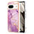 Coque Silicone Motif Fantaisie Souple Couleur Unie Etui Housse YB5 pour Google Pixel 8 5G Violet Clair