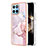 Coque Silicone Motif Fantaisie Souple Couleur Unie Etui Housse YB5 pour Huawei Honor X8b Rose