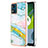 Coque Silicone Motif Fantaisie Souple Couleur Unie Etui Housse YB5 pour Motorola Moto E13 Colorful