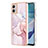 Coque Silicone Motif Fantaisie Souple Couleur Unie Etui Housse YB5 pour Motorola Moto G53 5G Petit