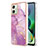 Coque Silicone Motif Fantaisie Souple Couleur Unie Etui Housse YB5 pour Motorola Moto G54 5G Petit