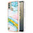 Coque Silicone Motif Fantaisie Souple Couleur Unie Etui Housse YB5 pour Nokia C31 Petit