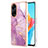 Coque Silicone Motif Fantaisie Souple Couleur Unie Etui Housse YB5 pour Oppo A98 5G Petit