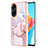 Coque Silicone Motif Fantaisie Souple Couleur Unie Etui Housse YB5 pour Oppo A98 5G Petit