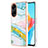 Coque Silicone Motif Fantaisie Souple Couleur Unie Etui Housse YB5 pour Oppo A98 5G Petit