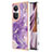 Coque Silicone Motif Fantaisie Souple Couleur Unie Etui Housse YB5 pour Oppo Reno10 5G Petit