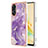 Coque Silicone Motif Fantaisie Souple Couleur Unie Etui Housse YB5 pour Oppo Reno8 T 4G Petit