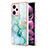 Coque Silicone Motif Fantaisie Souple Couleur Unie Etui Housse YB5 pour Xiaomi Redmi Note 12 Pro 5G Petit