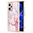 Coque Silicone Motif Fantaisie Souple Couleur Unie Etui Housse YB5 pour Xiaomi Redmi Note 12 Pro+ Plus 5G Petit